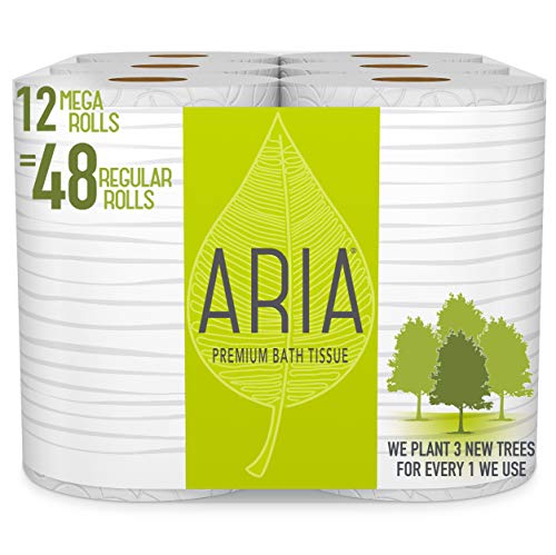 Aria Premium Earth-Friendly Toilet Paper