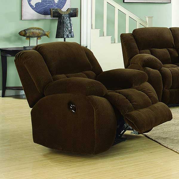 Coaster-Weissman-Casual-Pillow-Padded-Glider-Recliner