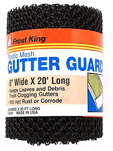 Frost King Plastic Gutter Guard