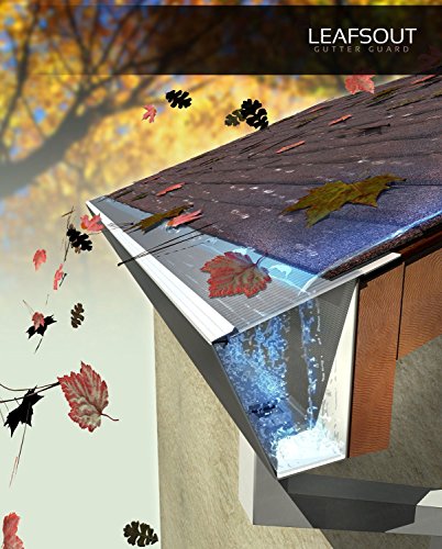 Leafs Out Micro Mesh Gutter Protection System