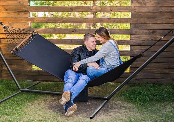 Zupapa Hammock Stand Fit for 12-15ft. Hammock, 2 Person (Portable)