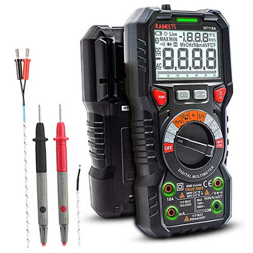 KAIWEETS True RMS 6000 Counts Digital Multimeter