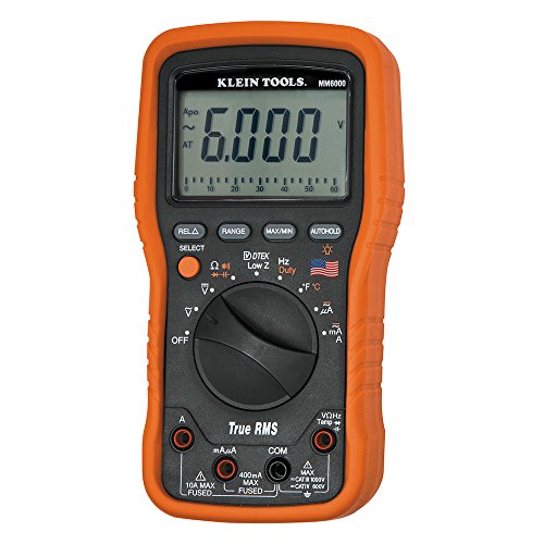 Klein Tools MM6000 Electrician's HVAC TRMS Multimeter