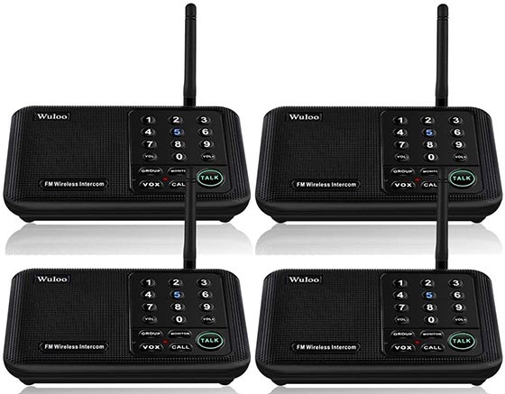 Wuloo Long Range Home Intercom System