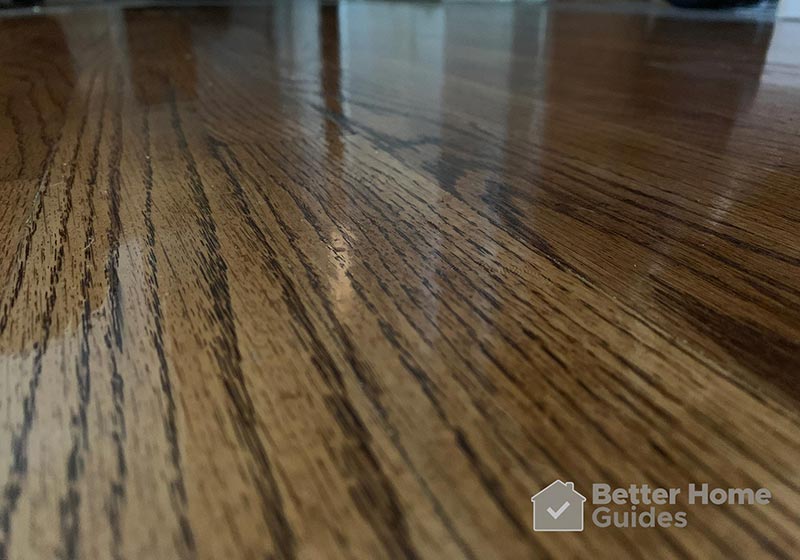 Hardwood Floor Close Up View