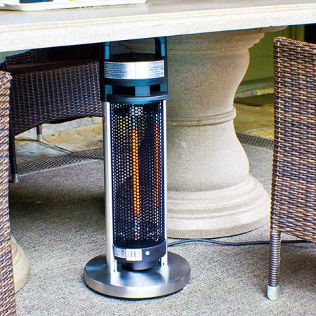 Ener-G+ HEA-20960-D1 Portable Indoor Outdoor Freestanding Electric Table Heater