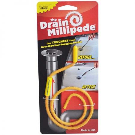 FlexiSnake Drain Millipede Hair Clog Tool for Drain Cleaning