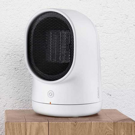 Oittm Electric Mini Oscillating Space Heater