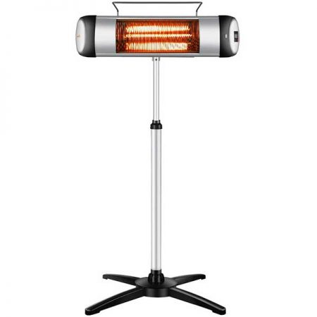 Sundate Patio Electric Infrared Heater Standing or Wall Mounted